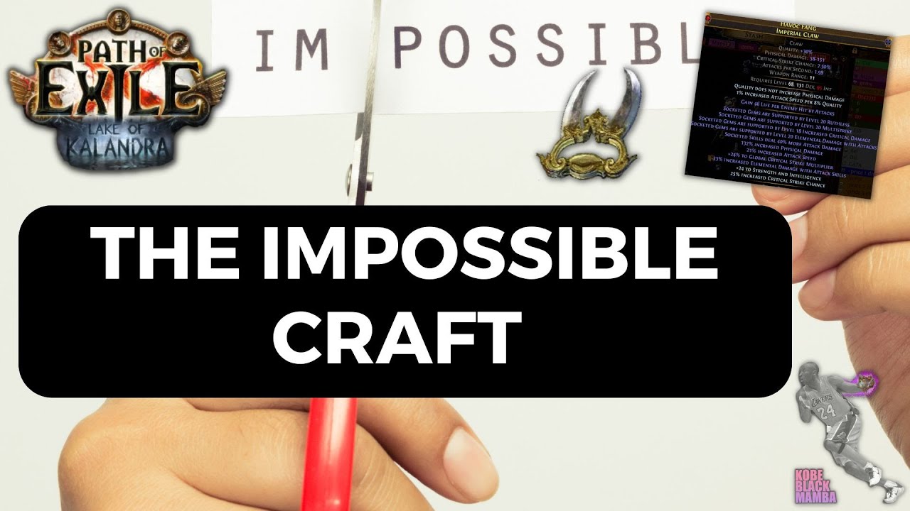 [PoE 3.19] How the 11L Claw Was Crafted? - Maybe GGG's Vision ACTUALLY WORKS