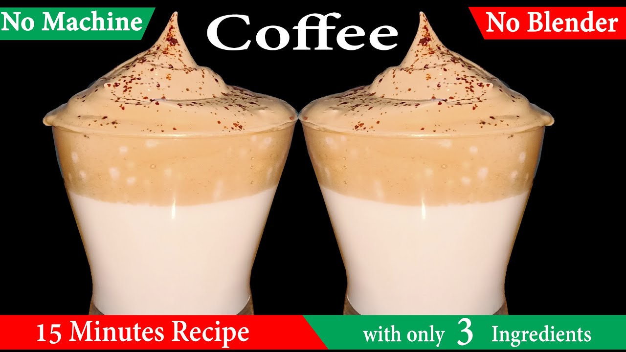 WHIPPED DALGONA COFFEE WITHOUT BLENDER AT HOME