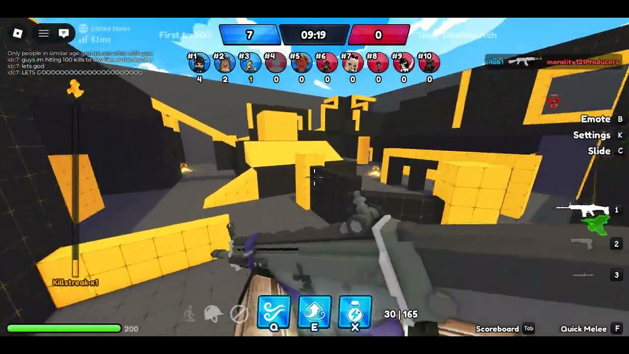 today im hiting 100 kills