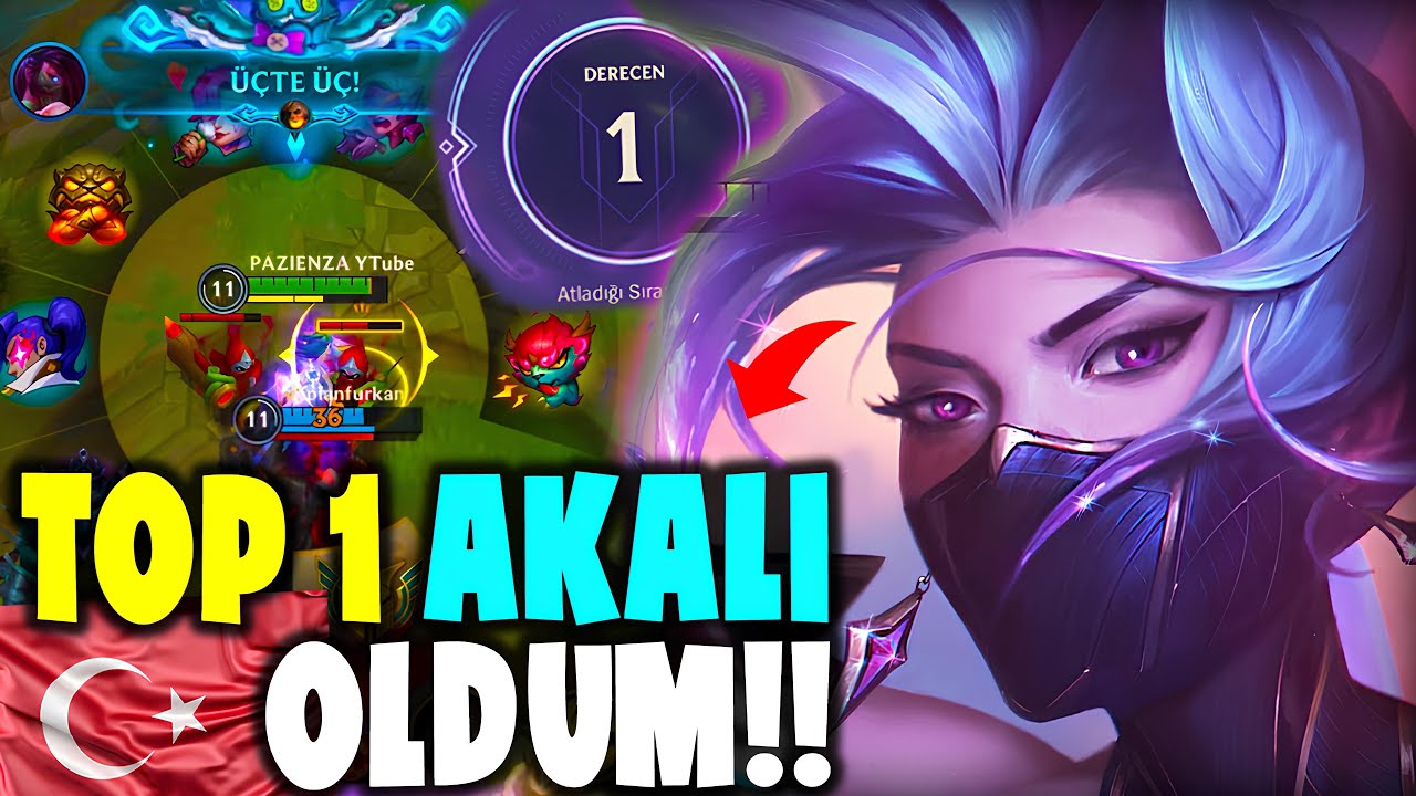 AVRUPA AKALI 1.Sİ OLDUM! MONTAGE TADINDA DAKİKADAN HIZLI KILL | Wild Rift