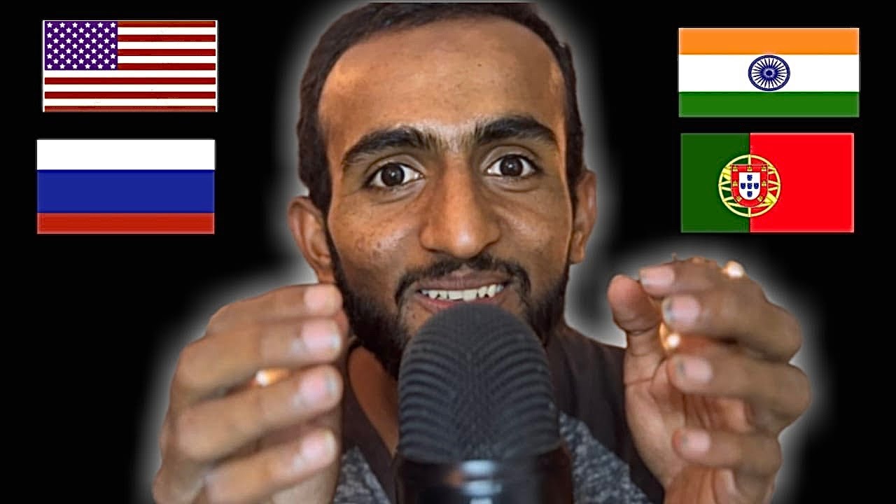 ASMR TRIGGERS WORDS IN DIFFERENT LANGUAGES