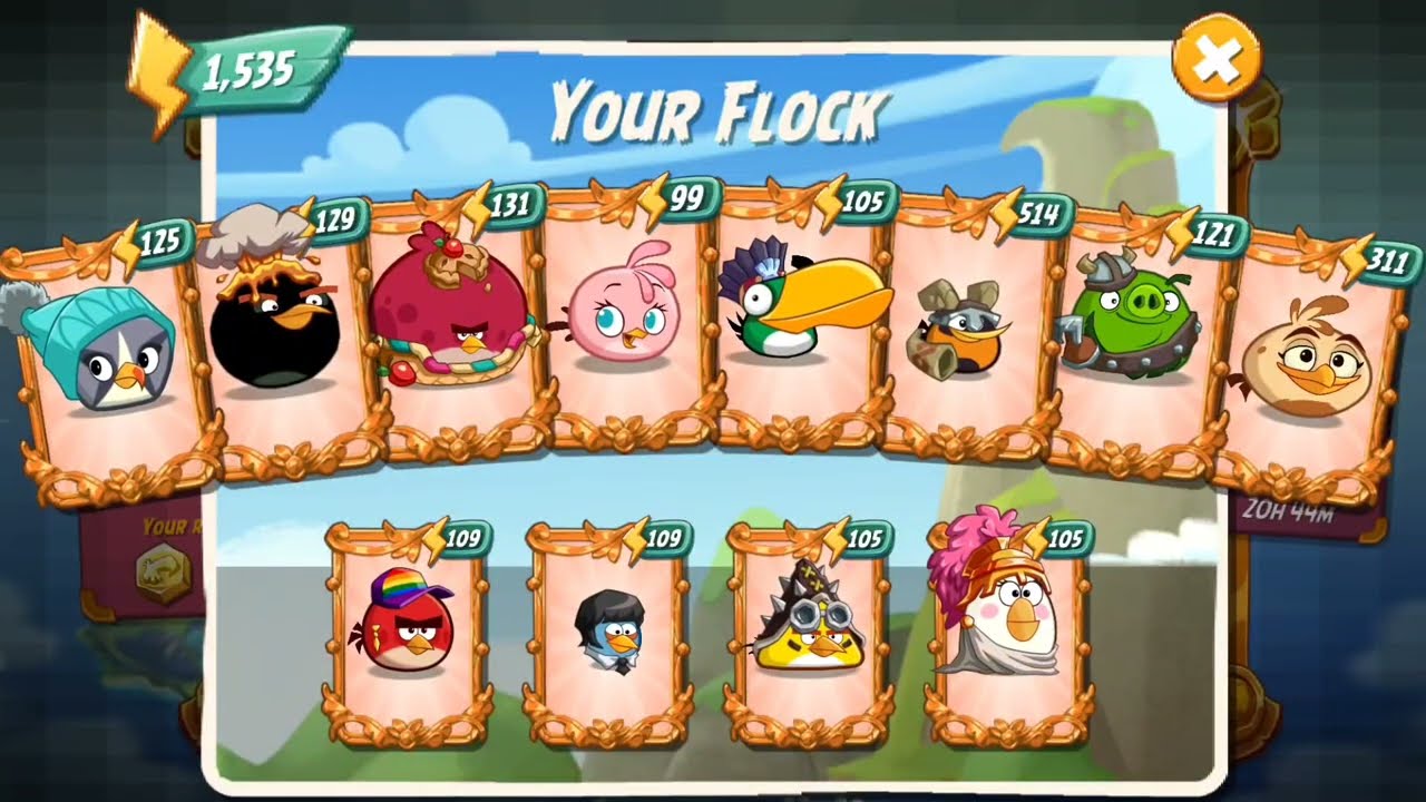Angry birds 2 mighty eagle bootcamp Mebc 21 oct 2025 without extra birds 14 rooms #ab2 mebc today