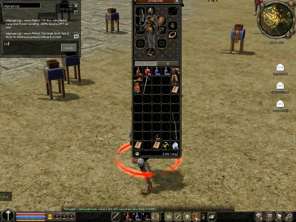 Metin2 Pokaz Postaci i EQ ^_^
