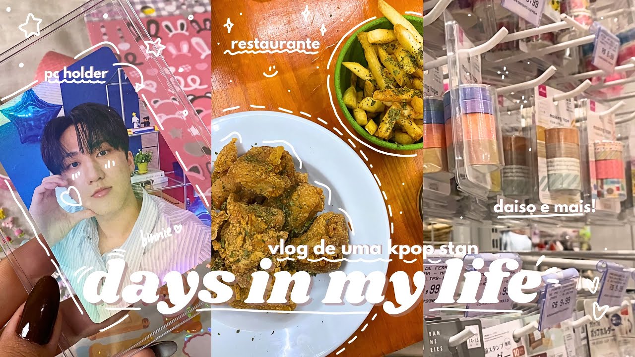 days in my life 4 🍰 | passeio na liberdade, Daiso e kpop PC holder 💌