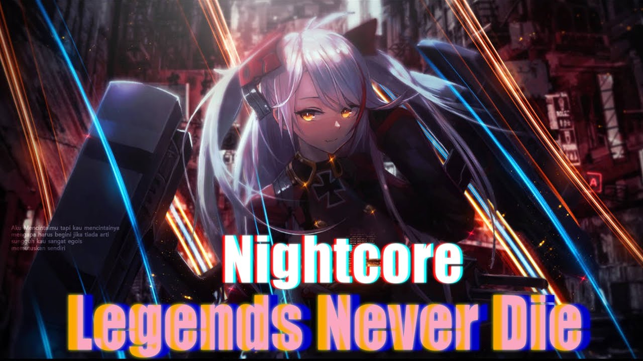 Nightcore - Legends Never Die (Eminem, Linkin Park, Alan Walker & Against The Current)