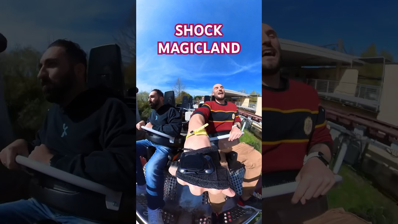 PROVA PER LA PRIMA VOLTA SHOCK A MAGICLAND
