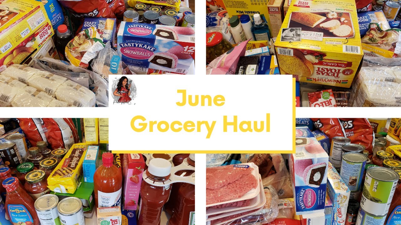 June Grocery Haul I Grocery Haul 2021 I Pinch of Soul Cooking