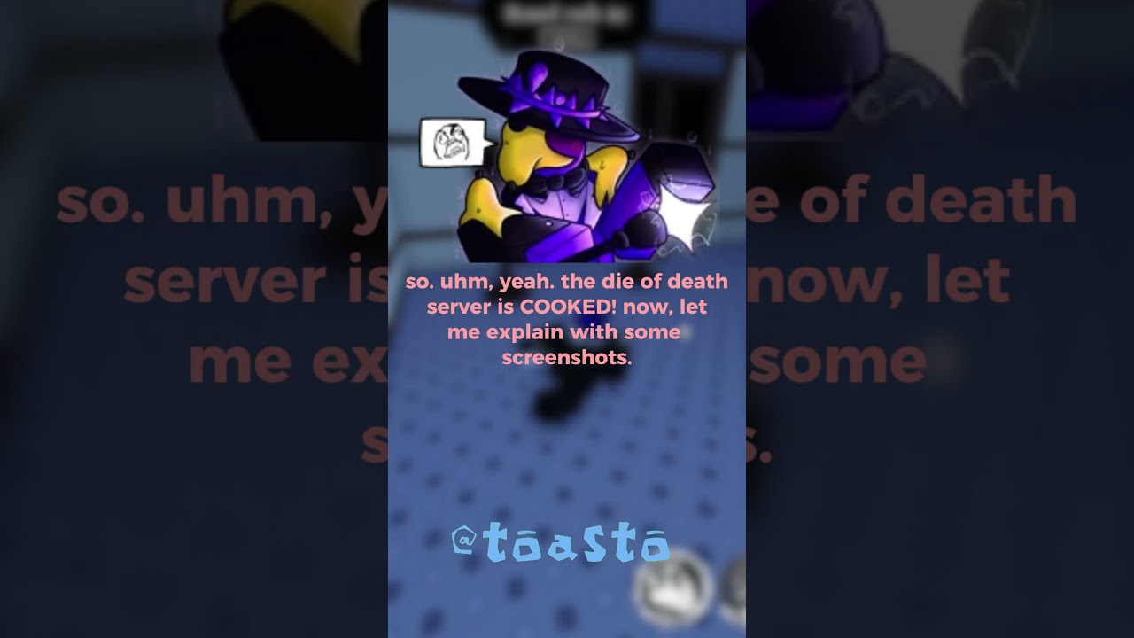 Die of Death got HACKED... #roblox #forsaken #robloxforsaken #forsakenroblox #dieofdeath