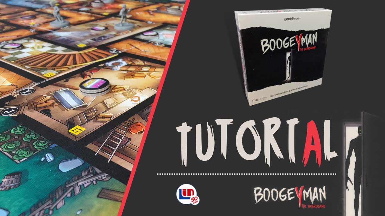 Boogeyman The Boardgame - Tutorial - Come giocare una partita