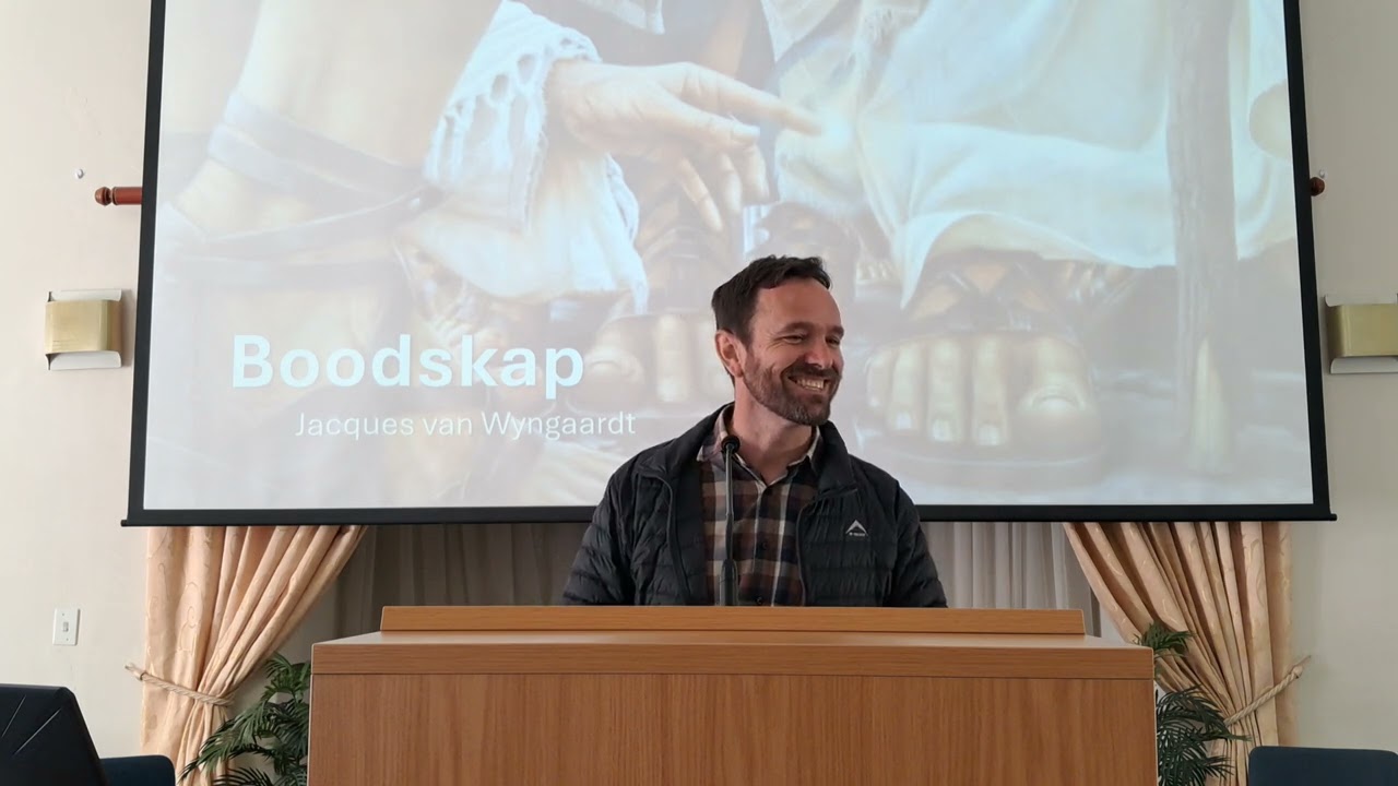 3 Augustus 2025 - Moenie vrees nie, glo net(Jesus Christus) - Jacques van Wyngaardt 