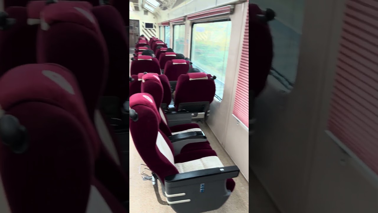 Inside view of Vista Dome Coach of Deccan Queen Express #shorts #indianrailway