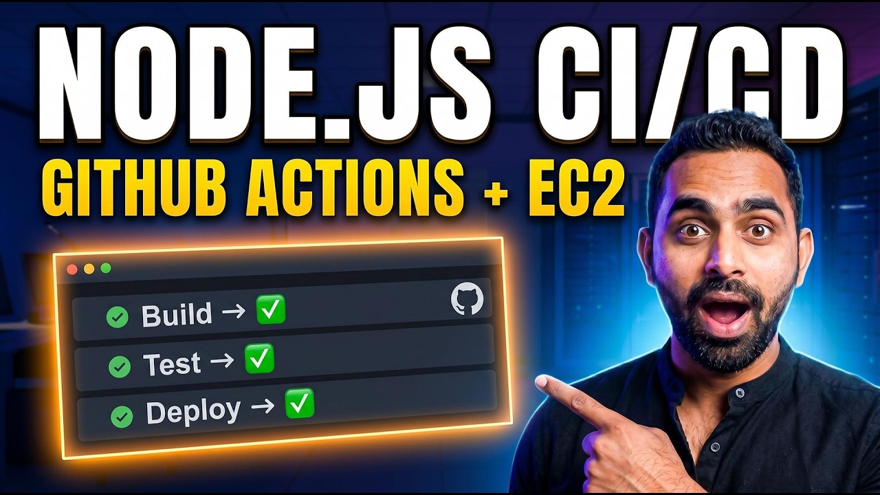 Build & Deploy Node.js App with CI/CD Pipeline (Docker + GitHub Actions + EC2)