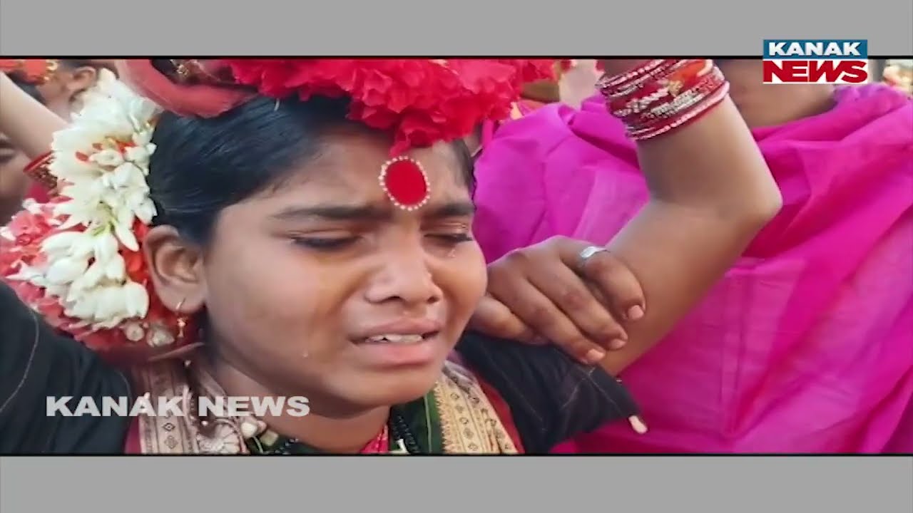 Emotional Farewell! Goddess Gets Emotional At Umarkote; As Thakurani Jatra Ends