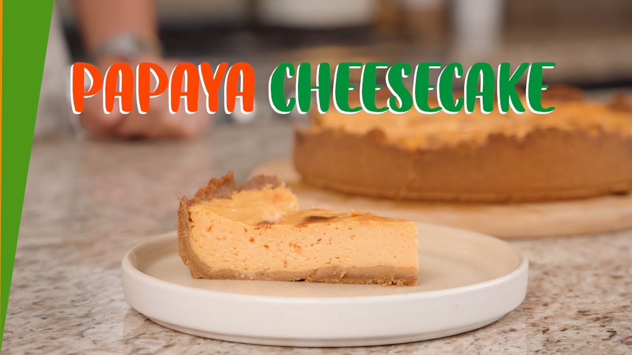 Papaya Cheesecake  Tasty Recipe - Amazing and Healthy