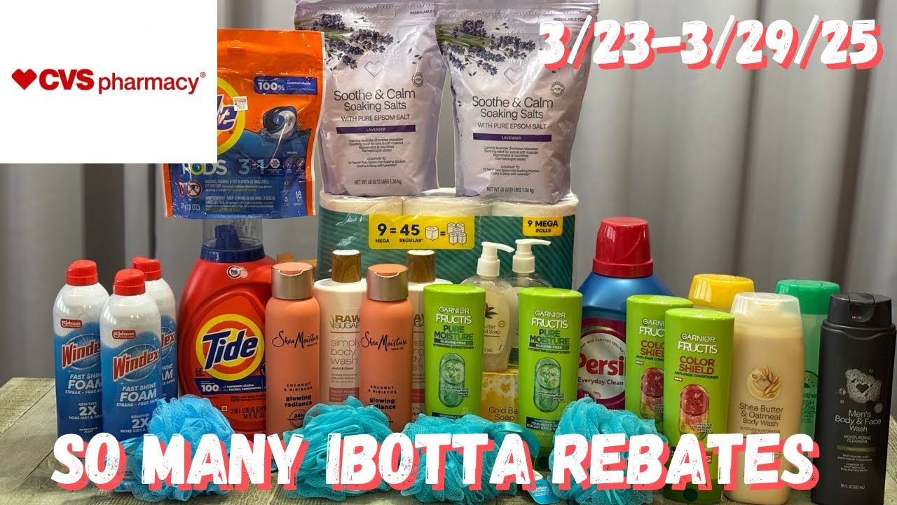 CVS Couponing Haul! - 3/23-3/29/25 - Oh My Ibotta - CVS Couponing This Week