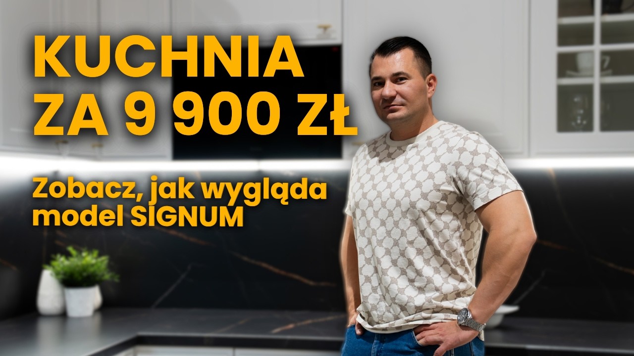 Kuchnia za 9 900 zł | Zobacz, jak wygląda model SIGNUM #Meble #InspiracjeKuchenne #Wnętrza