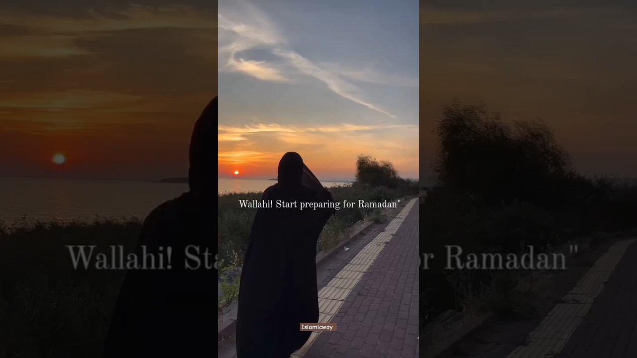 Start preparing for Ramadan❤️ 