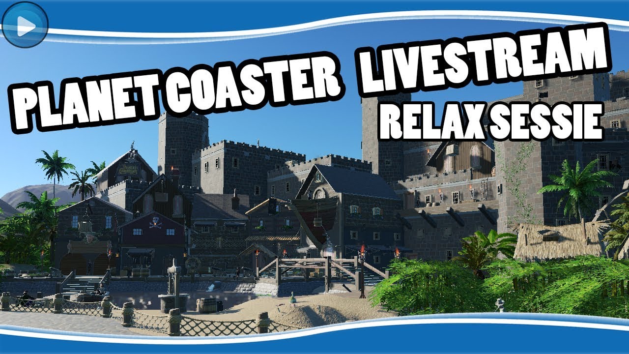 DE GEVANGENISSEN EN UNOX SMAC - LIVESTREAM PLANET COASTER DARKRIDE #11