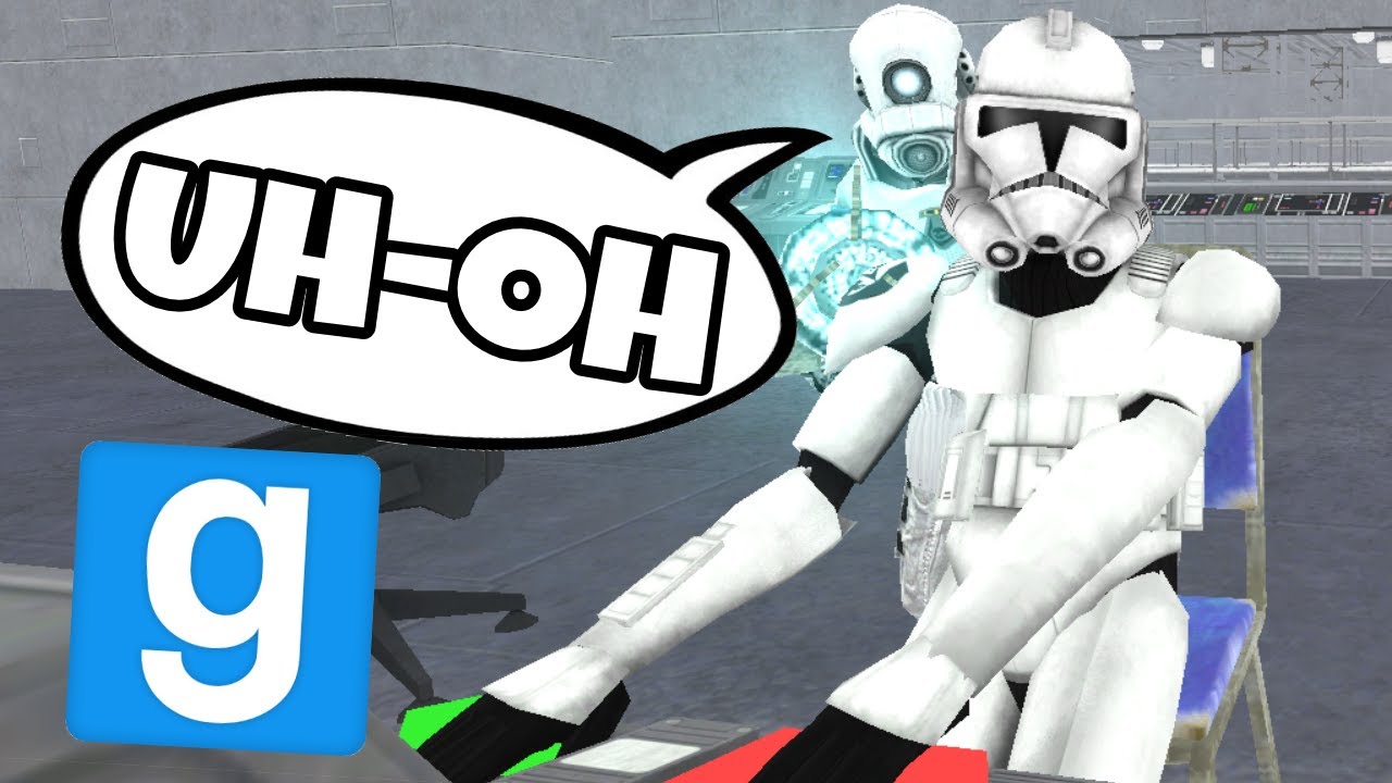 Главный администратор помогает мне нажимать кнопки и троллить - Gmod Star Wars RP