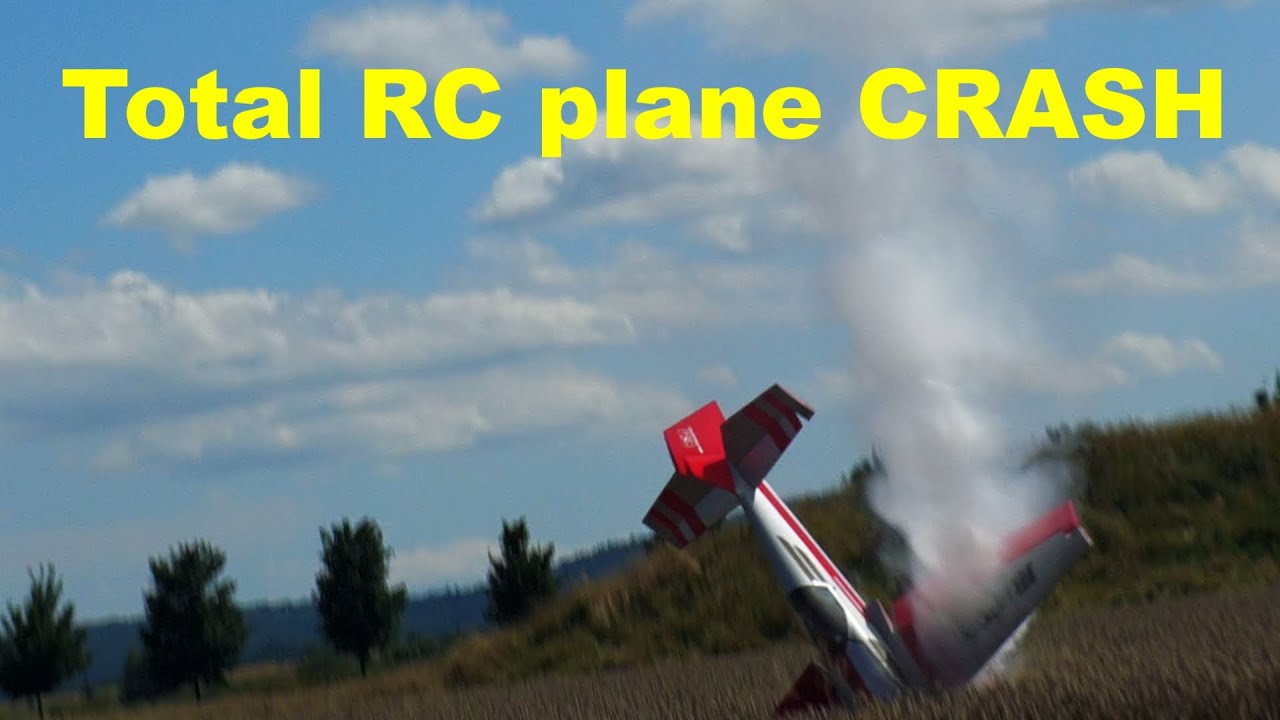 Total plane CRASH | giant Extra RC 3D aerobatic airplane | 4K | Holesov 2021