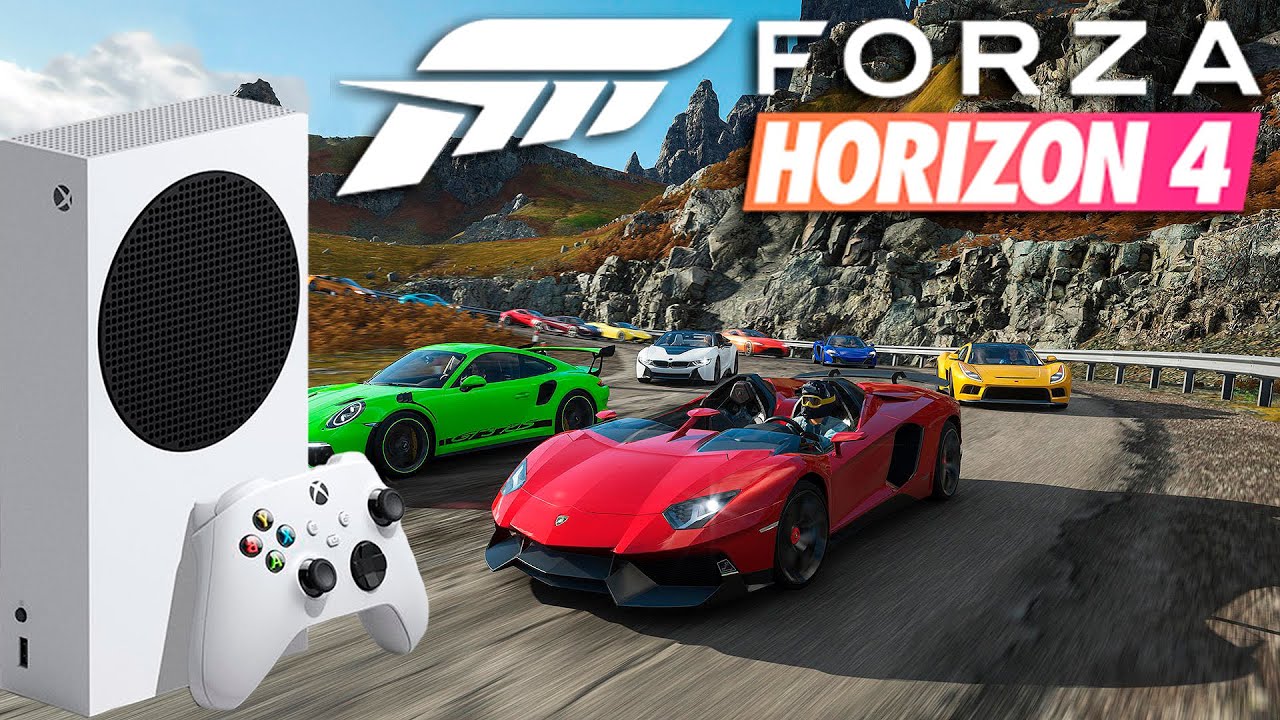 FORZA HORIZON 4 НА XBOX SERIES S ВРЕМЯ ЗАГРУЗКИ И ГРАФИКА GAMEPLAY 60 FPS