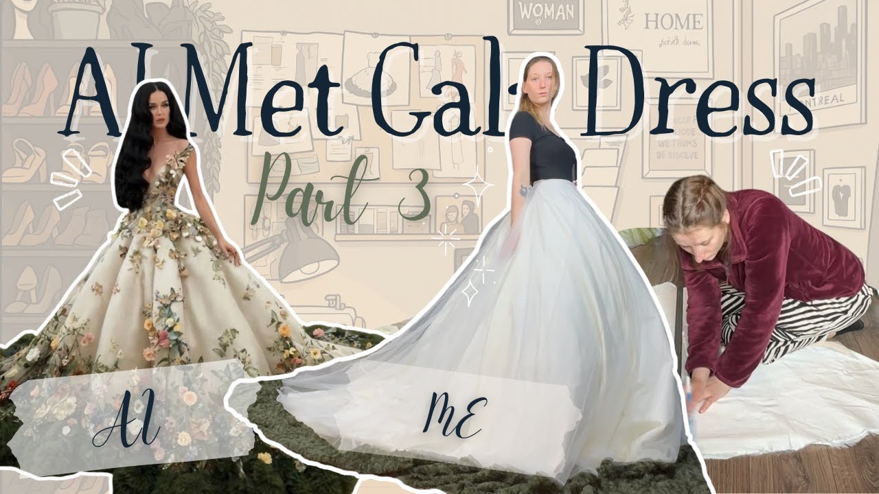 Making Katy Perry's AI Met Gala Dress | Part 3 - The Skirt