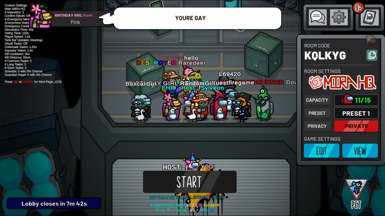 (Short Stream) Among us live playing with viewers #421
