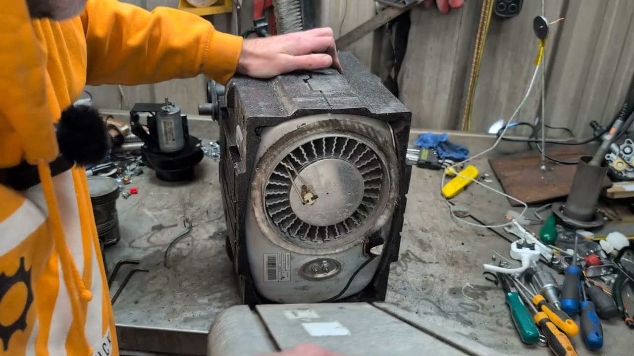 Old Webasto Dual Top disassembled / tear down