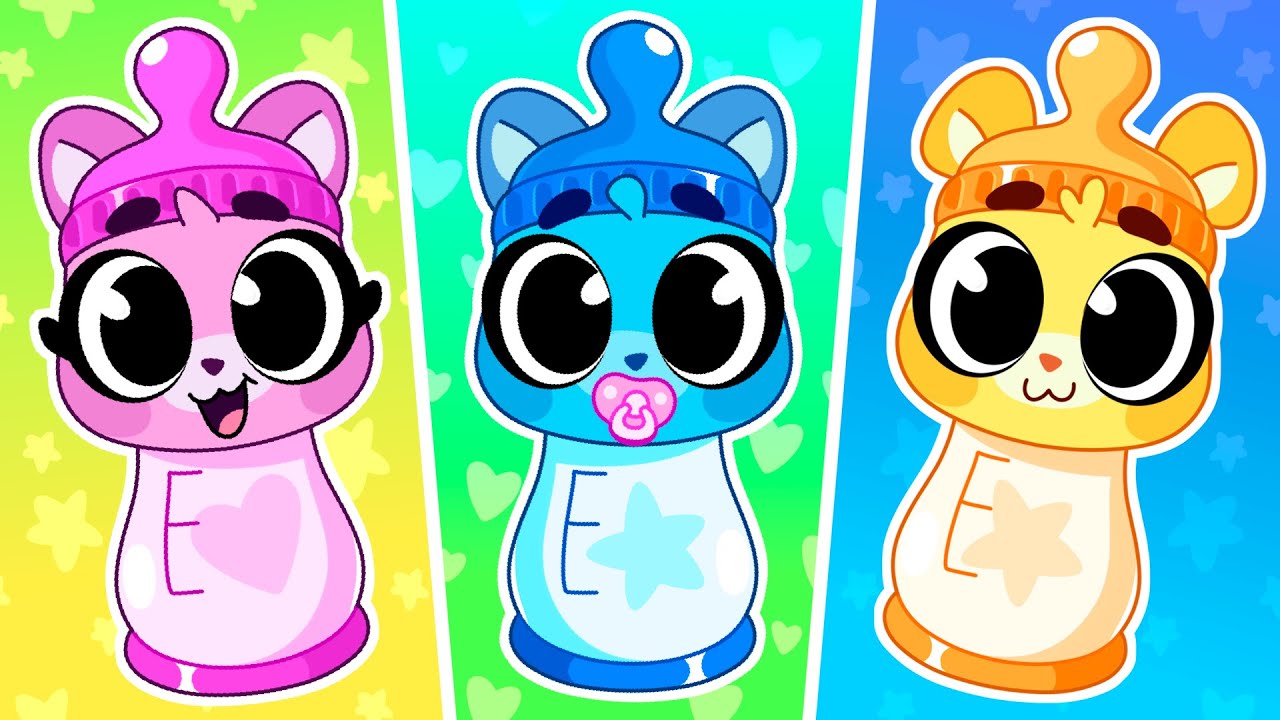 Bottle Feeding for Kids | Taking Care of 🍼 🥰 | Shiny Box TV | Funny Cubs
