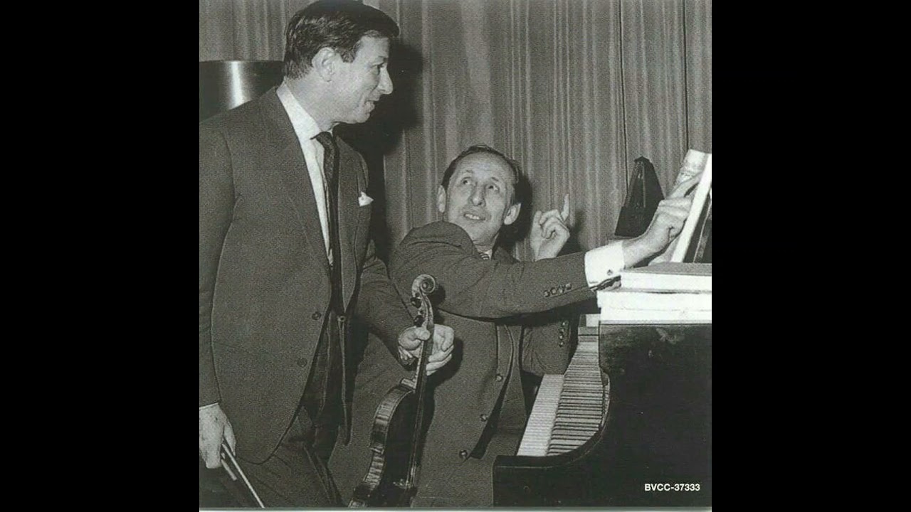 Brahms: Violin Sonata No. 3 in D minor, Op. 108 - Nathan Milstein with Vladimir Horowitz