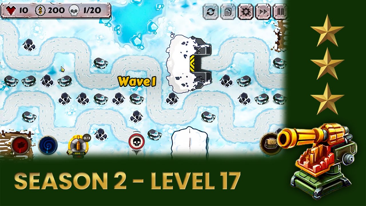 Battle Strategy: Tower Defense - Season 2 Level 17 Walkthrough