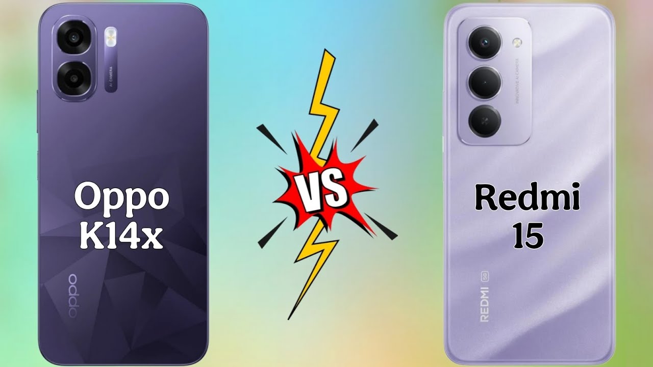 OPPO K14X 5G vs Redmi 15 5G II FullComparison