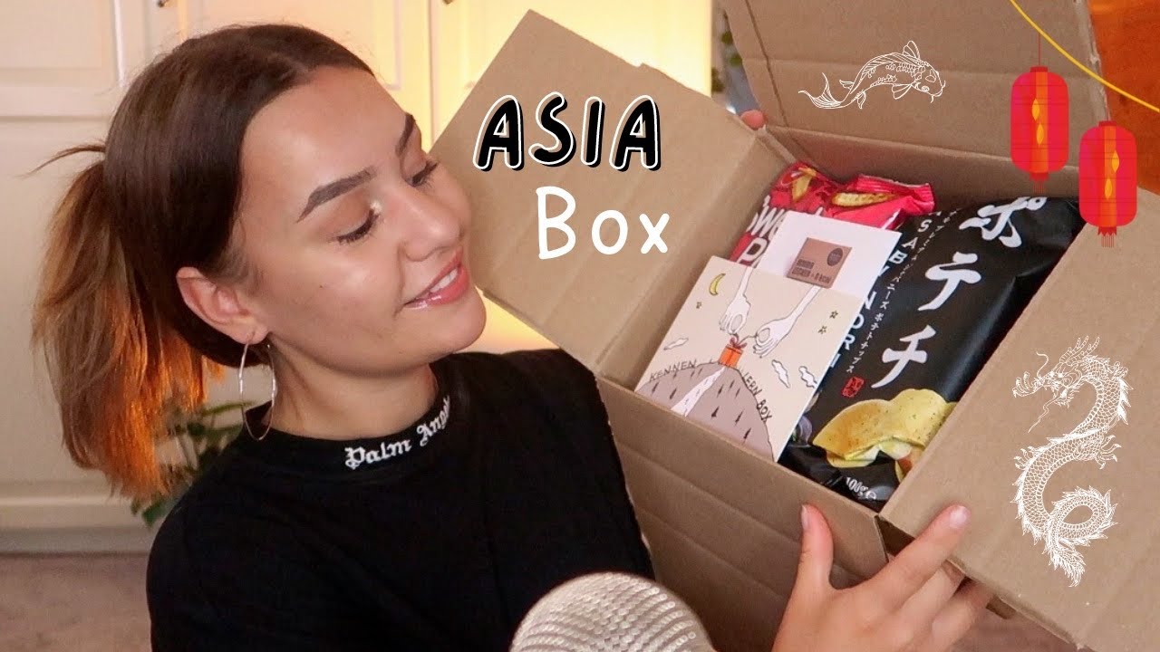 [ASMR] Trying Asian Snacks & Candy 😍 | Unboxing | ASMR Marlife