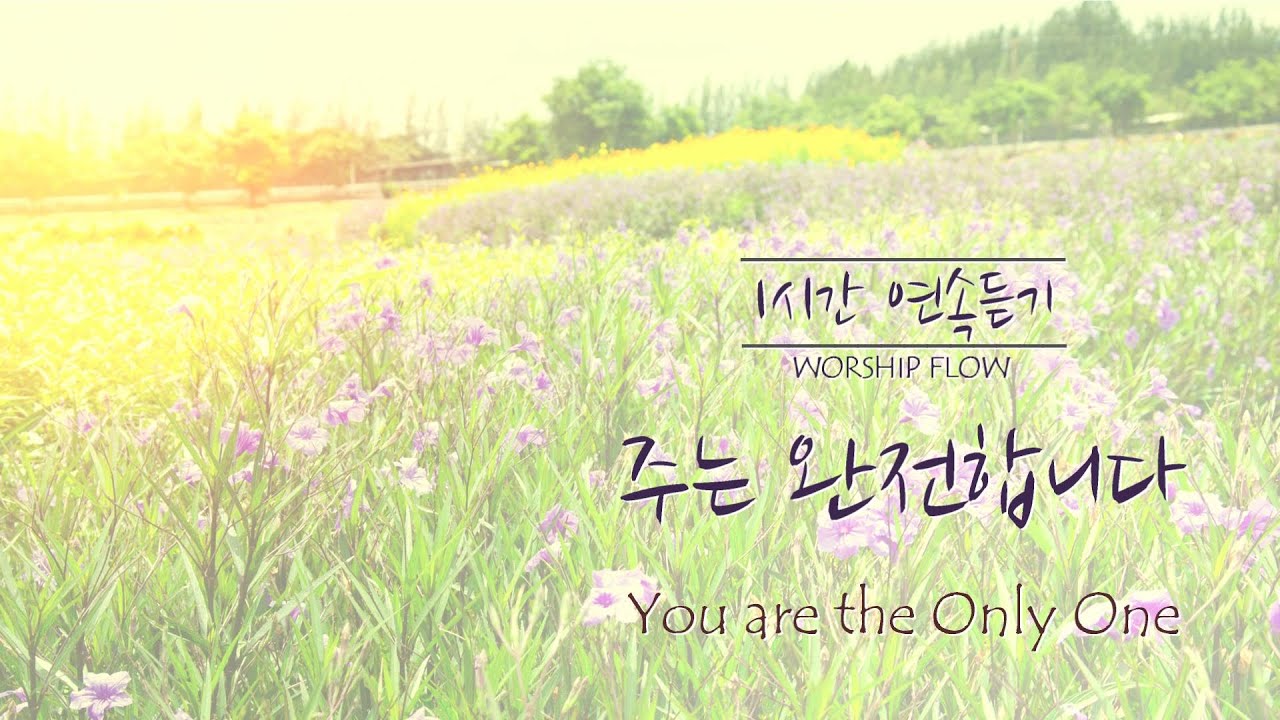 [1시간 연속듣기] 주는 완전합니다 피아노 CCM 연주/You are the Only One Piano Instrumental(영어가사/lyrics)