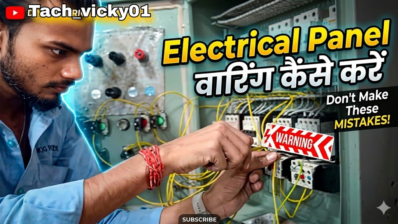 How To Make Motar Control Panel Dol Starter And Photoelectric Sensor Wiring