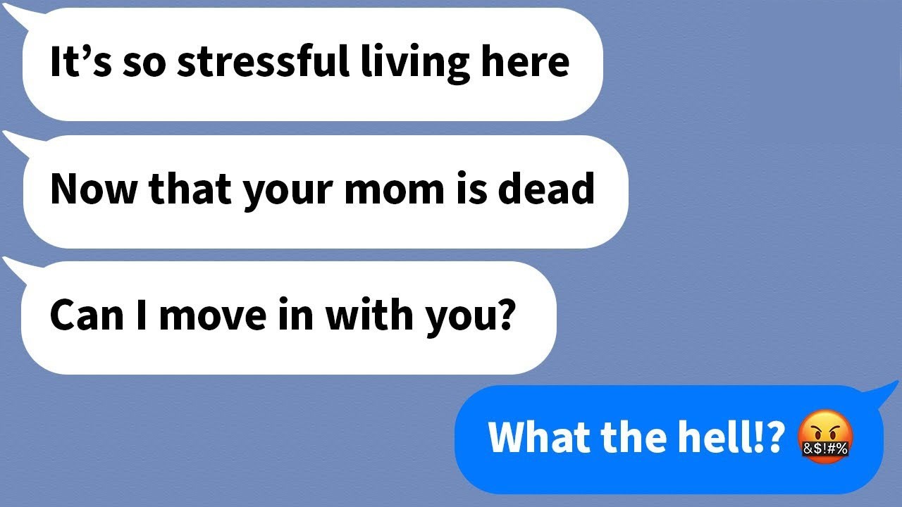 【Apple】 My mother in law asked to move in right after my mom's funeral…