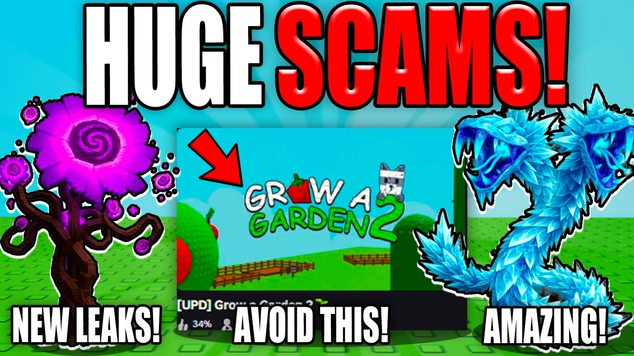 ИЗБЕГАЙТЕ ЭТОЙ АФЕРЫ С ИГРОЙ &laquo;Grow A Garden 2&raquo;... НОВЫЕ УТЕЧКИ + ИНФОРМАЦИЯ ОБ ОБНОВЛЕНИИ! (Grow ...