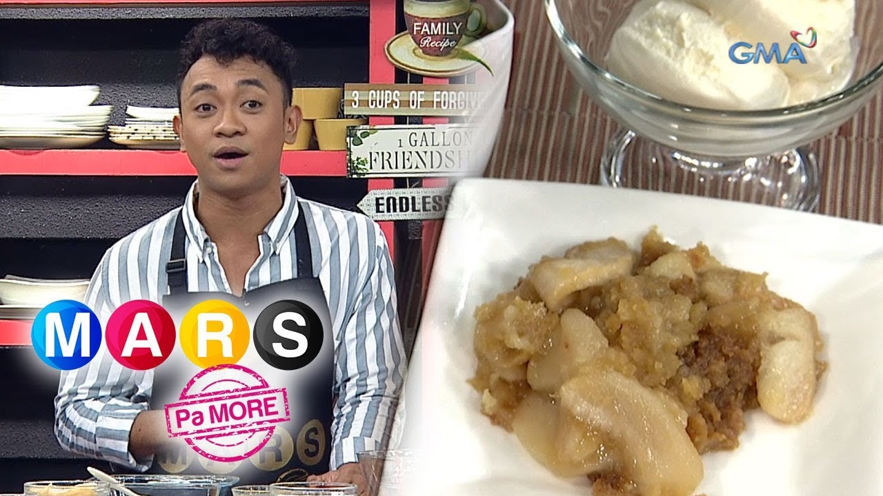 Mars Pa More: Nar Cabico makes a Peach Cobbler | Mars Masarap