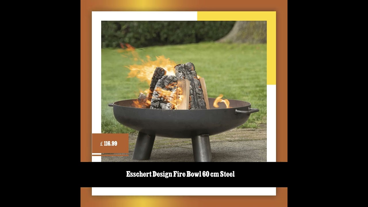 Esschert Design Fire Bowl 60 cm Steel