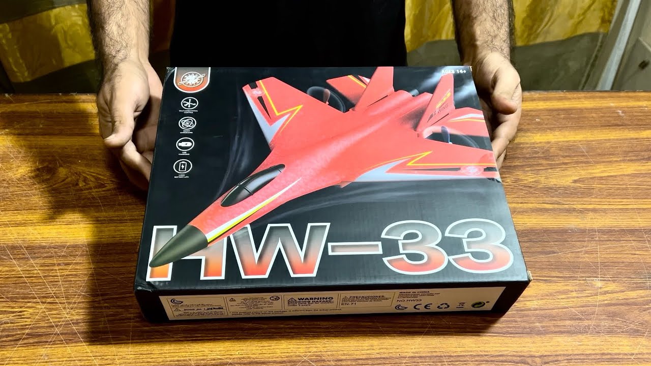 Unboxing HW-33 Rc jet plane Best for Beginners