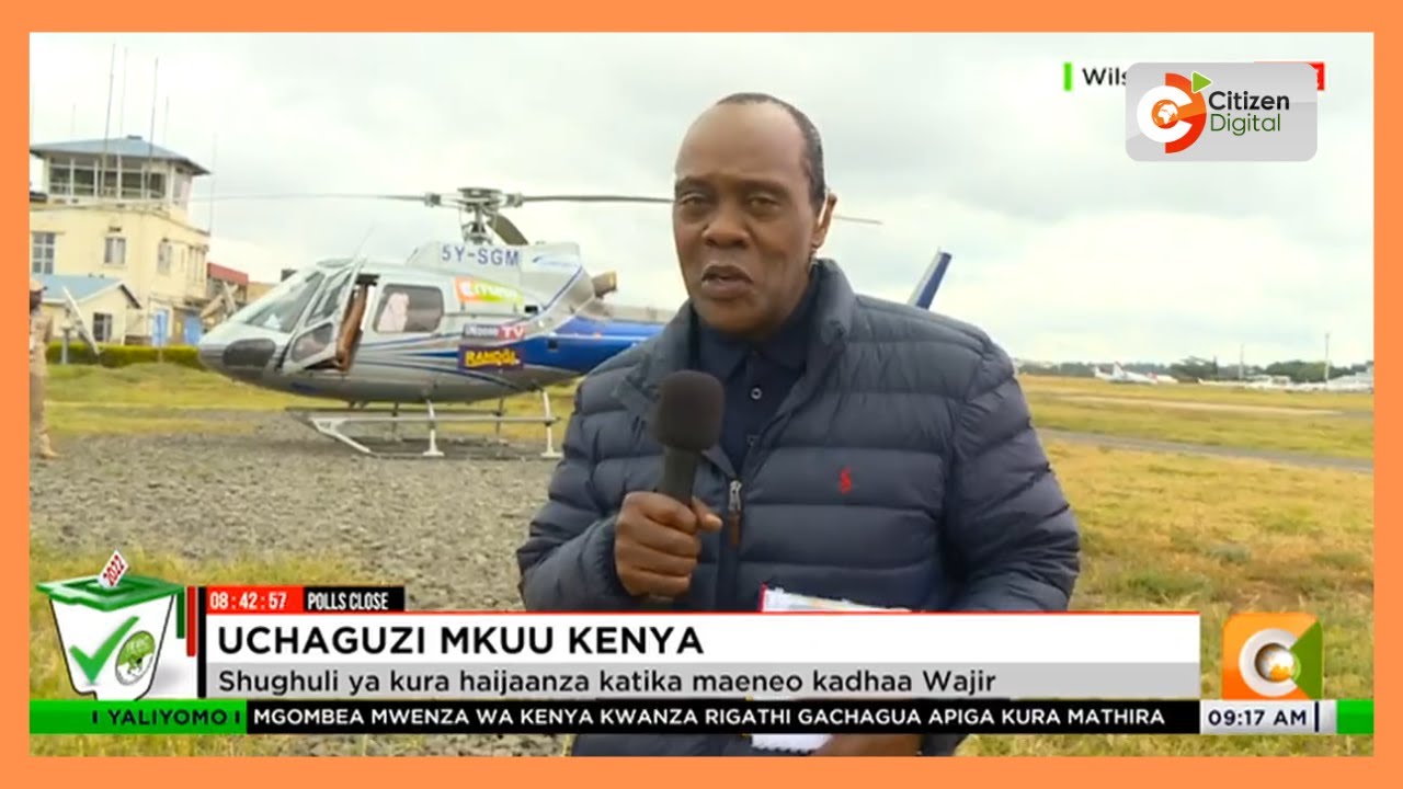 Citizen TV’s sky team set to transverse 2022 election battlegrounds