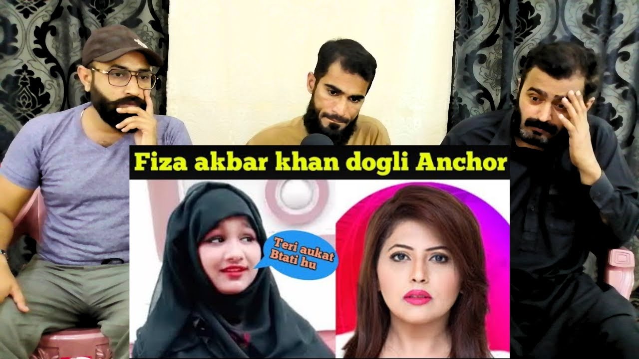 Indian Muslim 🇮🇳 Girl Replying Pakistani Anchor Fiza akbar khan | Pakistani Reaction