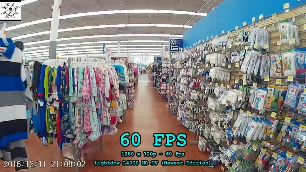 Lightdow L4000 HD DV: Under Big Box Store Lights