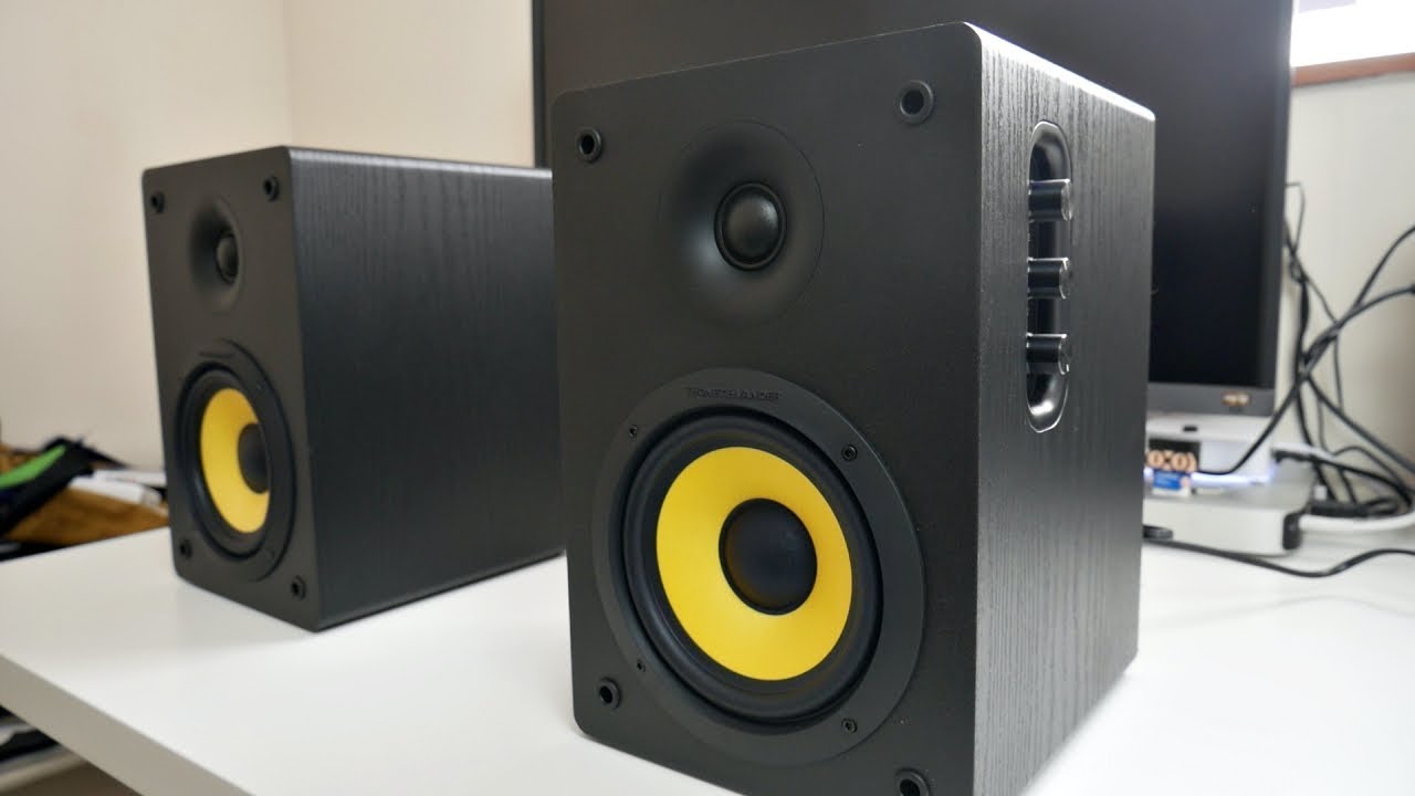 THONET & VANDER KURBIS Bluetooth Speakers  / Piano Black / Built to Last!