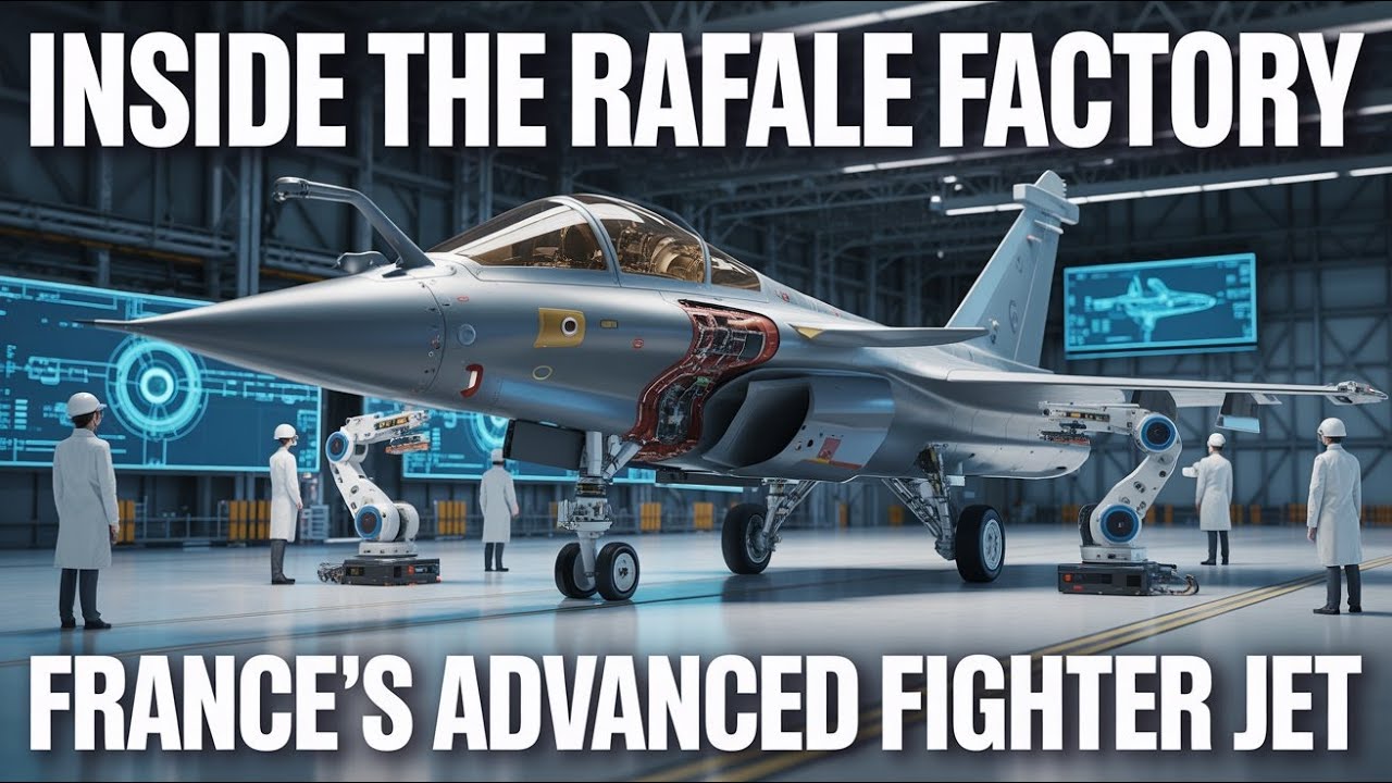 Inside the Rafale Factory: How France Builds Its Most Advanced Fighter Jet