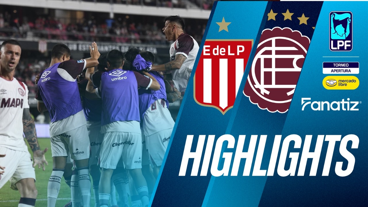 Estudiantes de La Plata vs Lan&uacute;s (0-1) - Game Highlights | #TorneoApertura2026