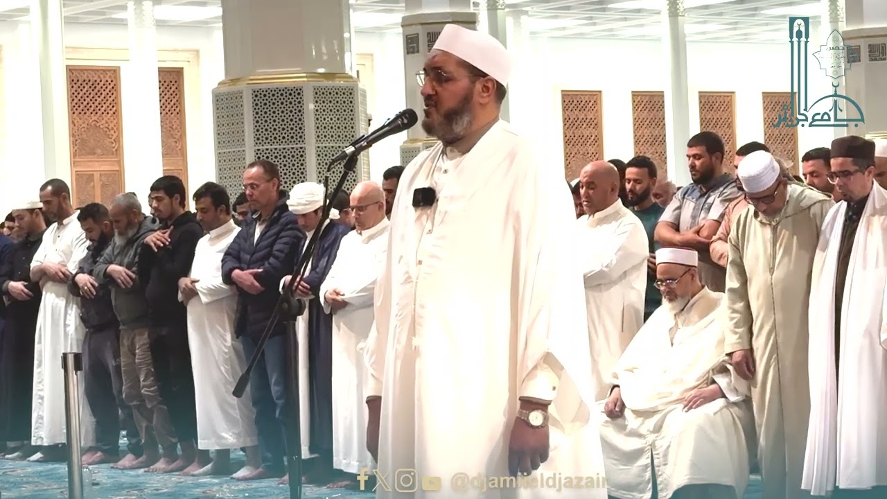 صلاة التراويح، بجامع الجزائر، يوم الجمعة 5 رمضان 1445ه، بصوت القارىء محمّد مقاتلي الإبراهيمي