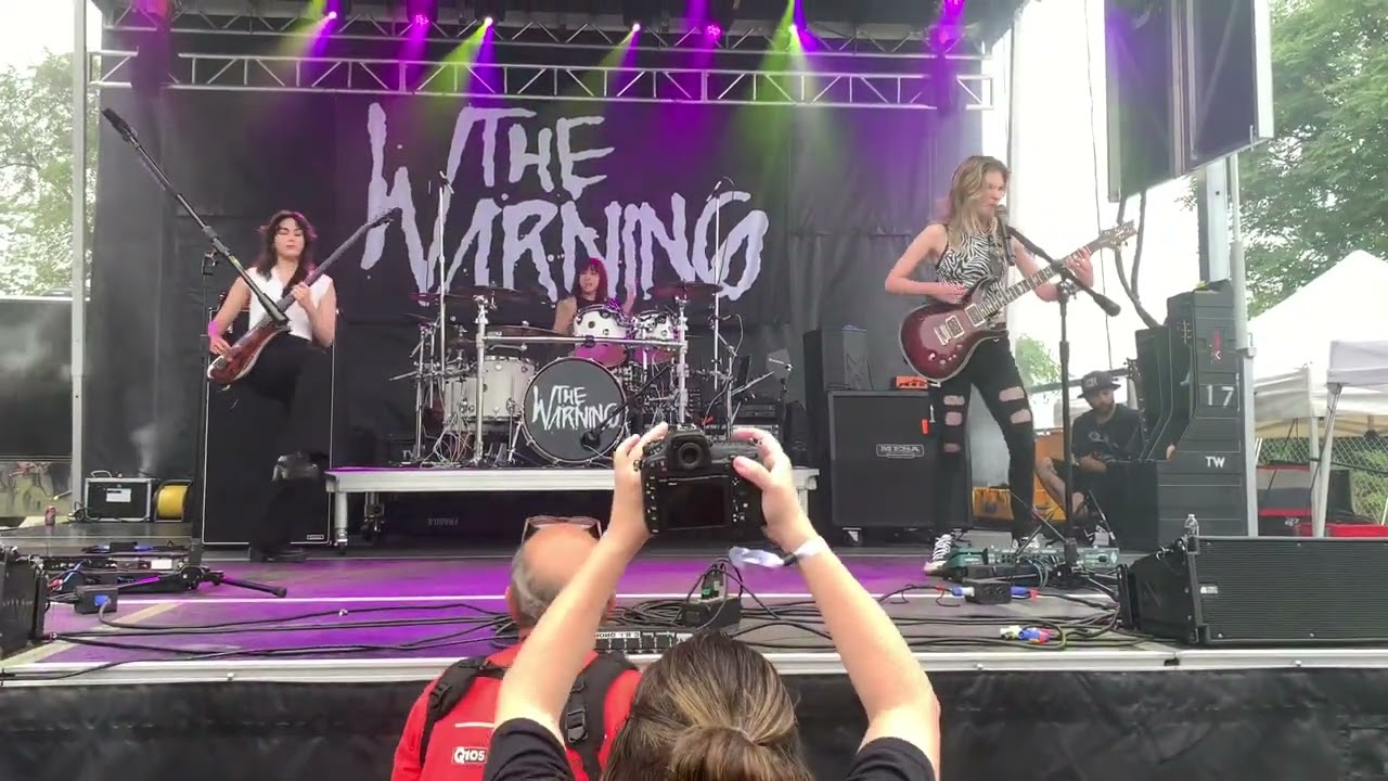 The Warning - Choke - Upheaval - Grand Rapids, MI - July 15th 2022