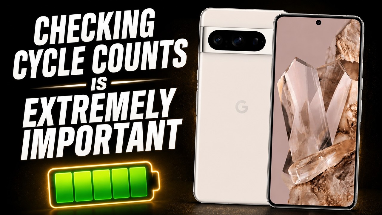Google Pixel Battery Cycle Counts