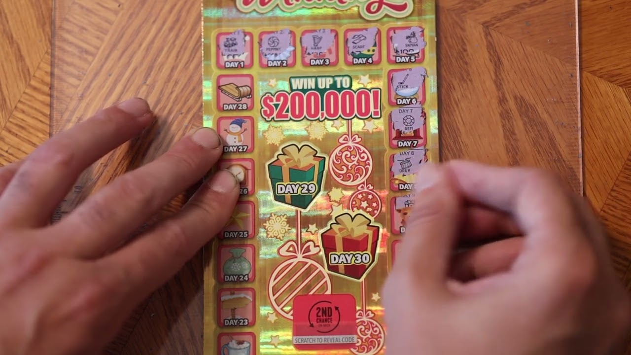 1 $10 30 Days of Winning Scratch-Off